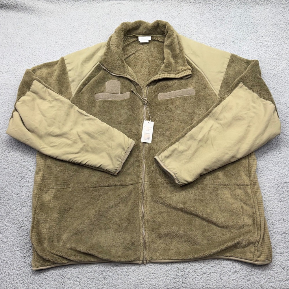 Gen III Fleece Jacket XXLL Mens XXL Long Military Coyote BL54480-120-XXLL 2XL-LN